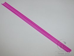  Пластиковая трубка диаметр 1,85 mm 5 шт 200 mm Hot Pink Future Fly