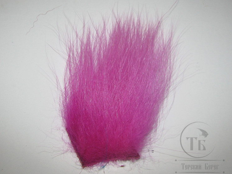 Имитация меха imi polar bear Pink Long № 39 ( 7 - 8 см )