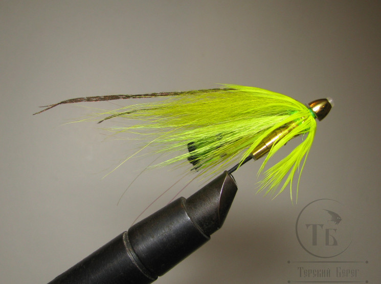  Муха лососёвая "Dragonfly Heavy" ( 3 ) Chartreuse Dragonfly