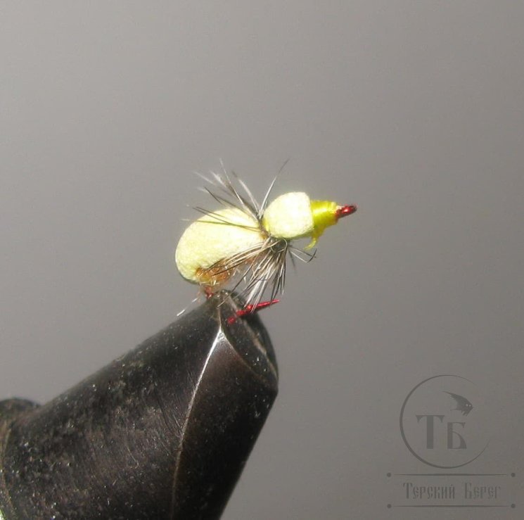 Муха Жук Микро (4) Pale Yellow кр. № 18 