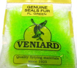 Даббинг тюленя Genuine Seals Fur Veniard Fl. Green
