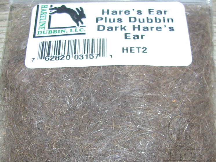 Даббинг Hares Ear Plus dub. dark hare  Hareline
