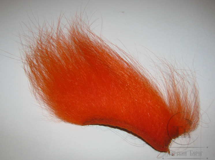 Имитация меха imi polar bear Orange Long № 147 ( 9 - 12 см )