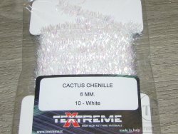 Кактусовая синель  Сhenille 6 White Textreme