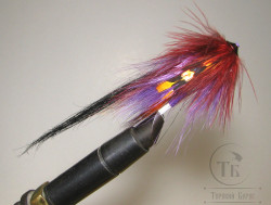 Муха лососёвая Turbo Pl. FF ( 11 ) Purple Pahtakorva T 8,0 mm. 8 sm.
