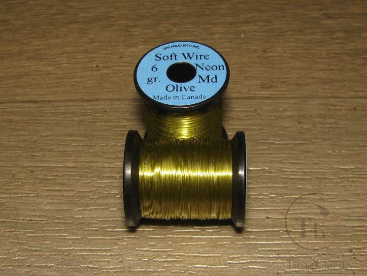Проволока мягкая Soft Wire 6 gr Neon Md Olive UNI