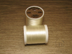 Монтажная нить Flymaster Plus 210 Den #1 White waxed 100 yards