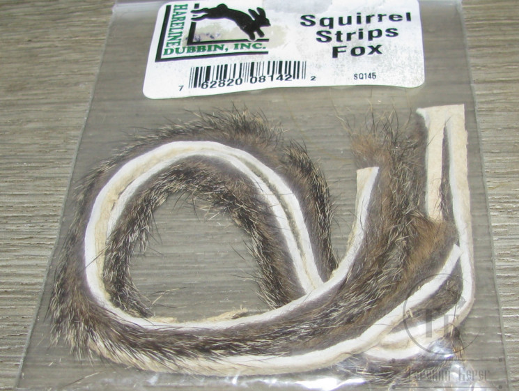 Зонкер белки Squirrel Strip Fox Hareline