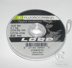 Поводковый материал Loop Tippet  Fluorocarbon 13,5 LB/6,1 кг, 0.310 mm, 50 m