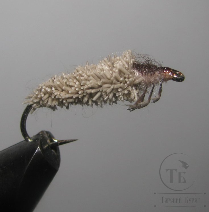 Mуха (35) Goddard Caddis Cased Natural  Gray Kumho № 8 