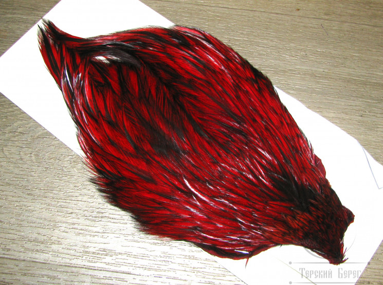 Скальп петуха Cock Cape Premium Badger Red