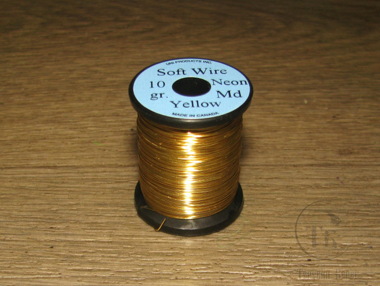 Проволока мягкая Soft Wire 10 gr Neon Md Yellow UNI
