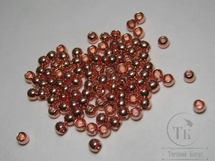 Шарик (головка) диам. 2,4 мм латунь Copper ( 1000 шт )