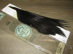 1/2 Скальпа петуха #2 Half Neck Natural Black METZ