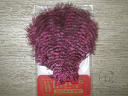 Перо петуха пушистое мягкое, фактуры "марабу" Chiсkabou Whiting Grizzly Pink