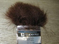 Мягкие пуховые перья Marabou Strung Brown Super Fly