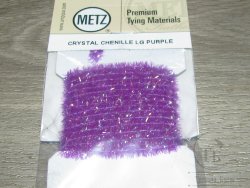 Кактусовая синель Crystal Cactus Chenille Lg. Purple Metz