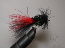 Муха Streamer Little Fort Leech ( 33 ) Wet №4