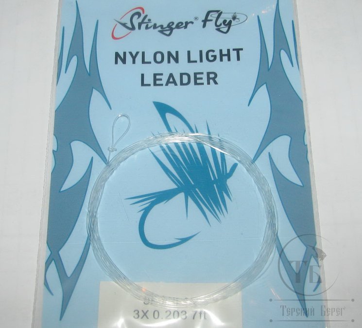 nylon light leader 7 ft 3Х 0,203