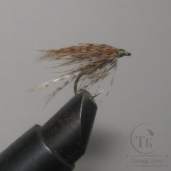 Муха мокрая Wet fly ( 106 ) Partridge крючок № 10 ( Kumho Wet)