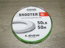 Раннинг Synchro Flat Nylon Shooting Lines 50Lb 50m Intermediate Green Loop 