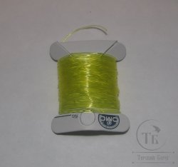 silicone thread fl yellow / chartreuse D 0,8 mm