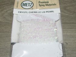 Кактусовая синель Crystal Cactus Chenille Lg. Pearl Metz