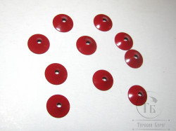 Конус ( турбо диск ) 12 мм 10 шт Blood Red