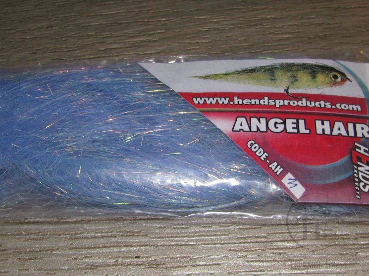 Плоский люрекс Angel Hair Blue Pearlescent 11 Hends