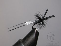 Муха Комар Mosquto ( 7 ) Black Raff. кр.№ 14 