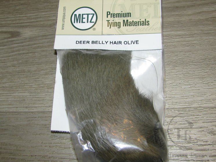 Мех оленя оливковый / Deer Belly Olive Metz