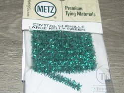 Кактусовая синель Crystal Cactus Chenille Lg. Kelly Green Metz