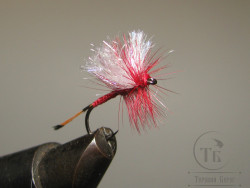 Муха сухая V Wings ( 3 ) Red Kumho №10