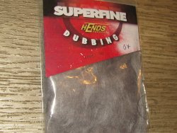 Даббинг Superfine dry fly dub Gray 37 Hends