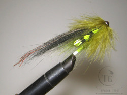 Муха лососёвая Turbo Pl. FF ( 20 ) Topol T 8,0 mm. 11 sm.