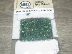 Кактусовая синель Crystal Cactus Chenille Lg. Peacock Metz