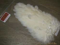 Курица седло 4B Hen Saddle White Whiting