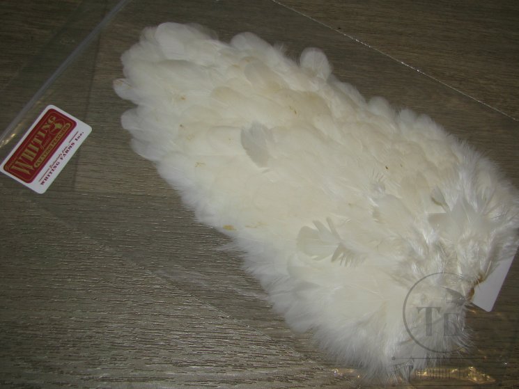 Курица седло 4B Hen Saddle White Whiting
