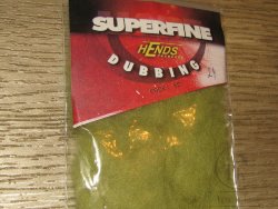 Даббинг Superfine dry fly dub Olive 24 Hends