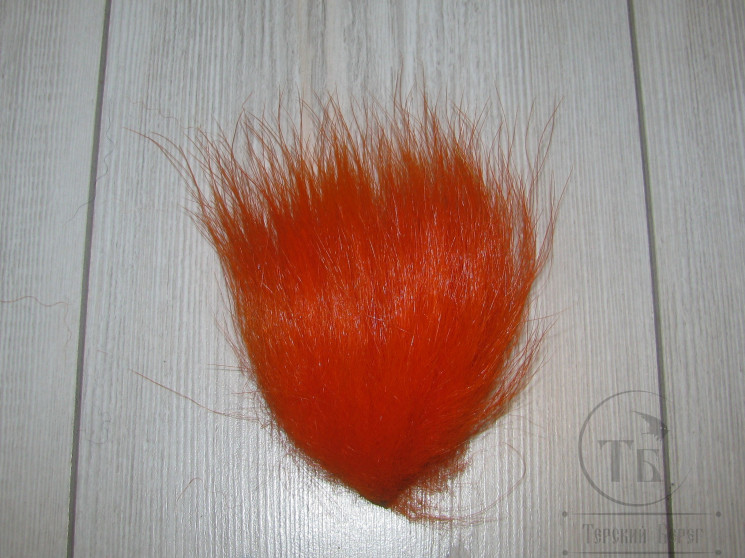 Имитация меха imi polar bear Orange Long № 44 ( 8 - 12 см )
