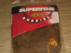 Даббинг Superfine dry fly dub Brown 33 Hends