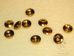 Конус ( турбо диск ) 12 мм 10 шт Gold