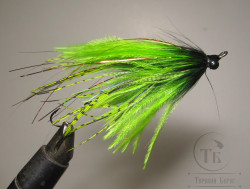 Муха интрудер ( 11 ) Black Chartreuse