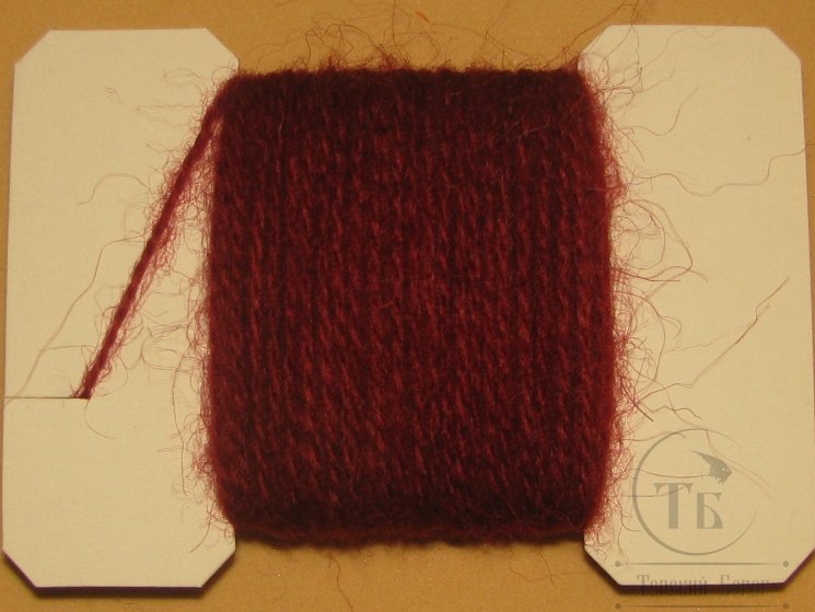 Шерстяная пряжа Goat Yarn Nymph Md 2 ply Red Brown 10 м.