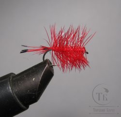 Муха Палмер PLM ( 05 ) Pheasant Tail Red  # 12