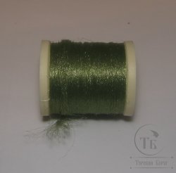 Волокно антрон Antron Yarn Olive Hareline