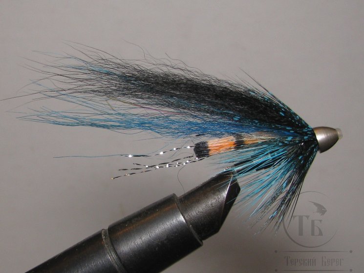  Муха лососёвая "Dragonfly Heavy" ( 19 ) Dk Herring Dragonfly