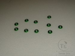 Конус латунный ( полусфера ) 4 мм 10 шт Metallic Green