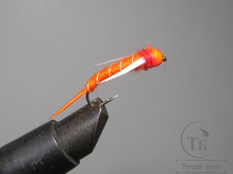 Муха нимфа Biot ( 16 ) Prince FOH nymph Orange кр. Stim. № 10