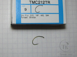 Крючки ТIEMCO Fly Hook TMC 212TR № 9 Bronze ( 10 штук )